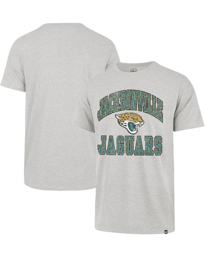 '47 Distressed Jacksonville Jaguars Play Action Franklin T-shirt - Gray
