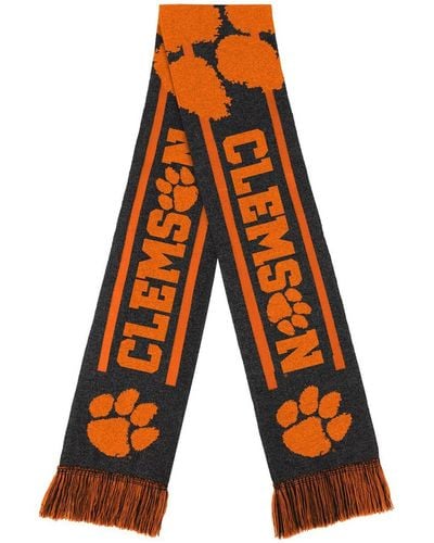 FOCO And Clemson Tigers Scarf - Gray