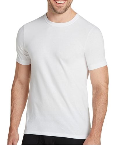 Jockey Classic Collection Tag-less 3pk Undershirts - White
