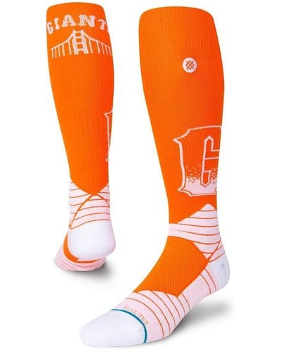 Stance San Francisco Giants City Connect Over The Calf Socks - Orange
