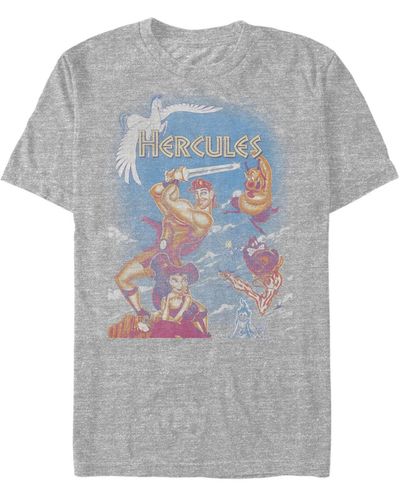 Fifth Sun Hercules Box Fade Short Sleeve Crew T-shirt - Multicolor