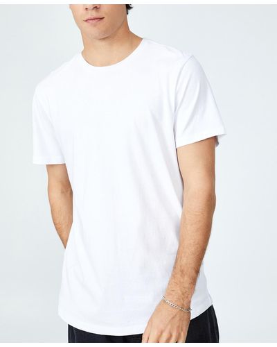 Cotton On Organic Longline T-shirt - White