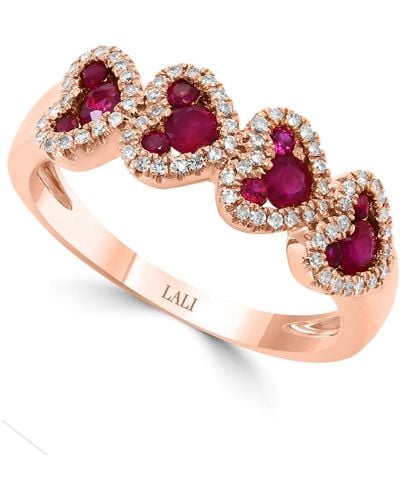 Lali Jewels (5/8 Ct. T.w. - Red