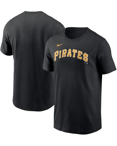 Nike Pittsburgh Pirates Fuse Wordmark T-shirt - Black