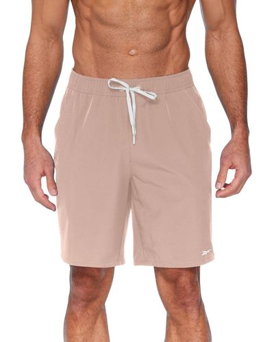 Reebok Core Stretch 7" Volley Shorts - Pink