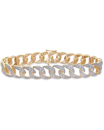 Macy's Diamond Link Bracelet (1 Ct. T.w. - Metallic