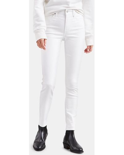 Levi's 721 High-rise Skinny Jeans - White