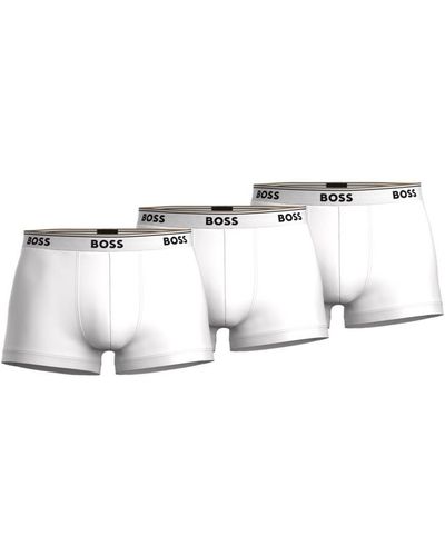 BOSS Hugo By Power 3-pk. Trunk Underwear - Metallic