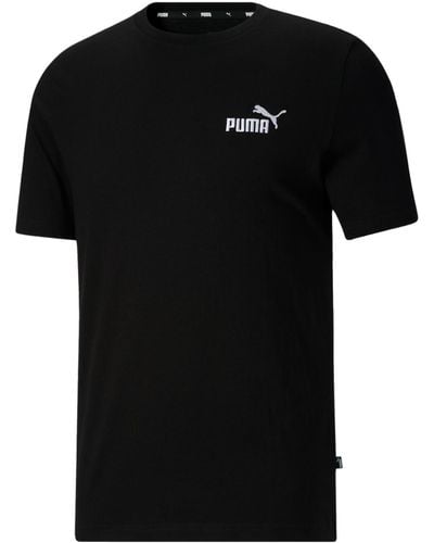 PUMA Embroidered Logo T-shirt - Black