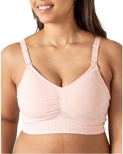 Kindred Bravely Busty Sublime Hands-free Pumping & Nursing Bra Plus Sizes - Pink