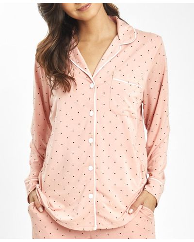 Lively The All-day Lounge Print Shirt - Pink