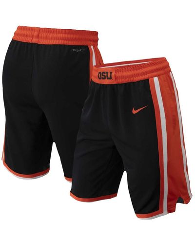Nike Oregon State Beavers Replica Performance Basketball Shorts - Black