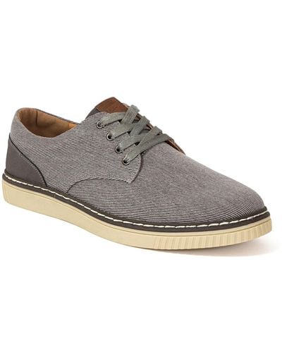 Deer Stags Stockton Dress Casual Oxfords - Gray