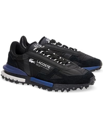 Lacoste Elite Active Textile Sneakers - Black