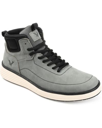 Territory Roam High Top Sneaker Boots - Gray