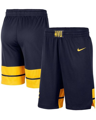 Nike West Virginia Mountaineers Replica Team Basketball Shorts - Blue
