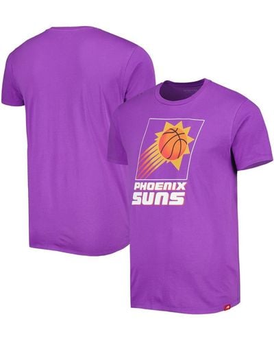 Sportiqe And Phoenix Suns Hardwood Classics Bingham Elevated T-shirt - Purple