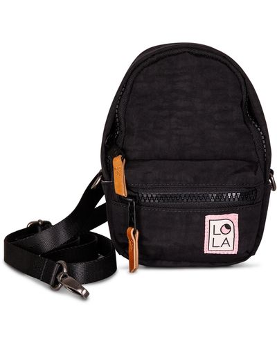 Lola Stargazer Small Convertible Backpack - Black