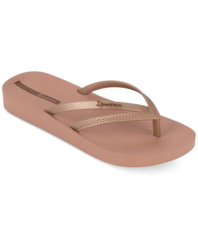 Ipanema Bossa Soft Fem Slip-on Flip-flop Sandals - Pink