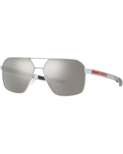Prada Linea Rossa Sunglasses - Metallic