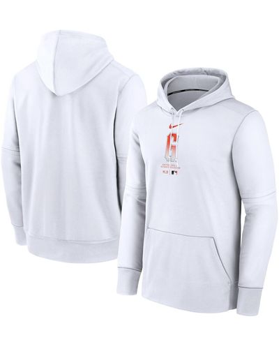 Nike San Francisco Giants Authentic Collection City Connect Practice Performance Pullover Hoodie - Blue