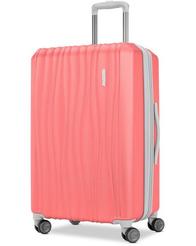 American Tourister Tribute Encore Hardside Check-in 24" Spinner Luggage - Pink