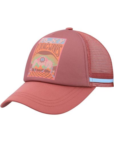 Roxy Dig This Trucker Adjustable Hat - Pink