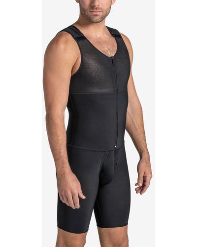 Leo Compression Bodysuit - Black