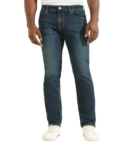 Guess Eco Slim Straight Fit Jeans - Blue