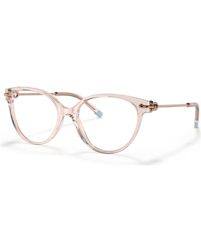 Tiffany & Co. Cat Eye Eyeglasses Tf2217 - Metallic