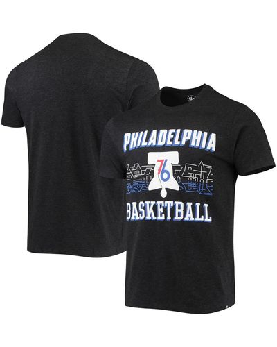 '47 Black Philadelphia 76ers City Edition Club T-shirt
