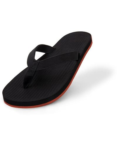 indosole Flip Flops Sneaker Sole - Black