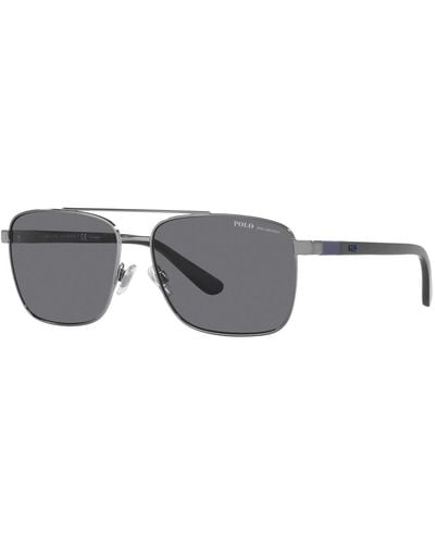 Polo Ralph Lauren Polarized Sunglasses - Metallic