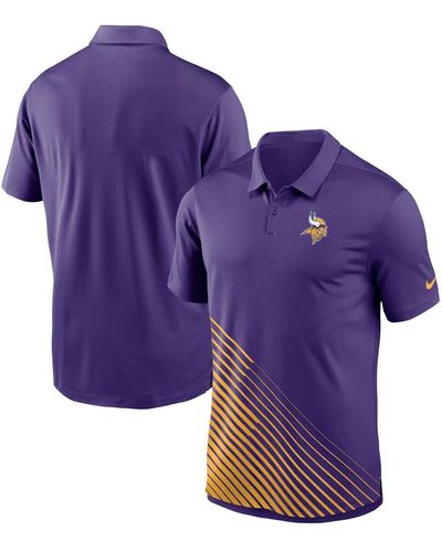Nike Minnesota Vikings Vapor Performance Polo Shirt - Purple