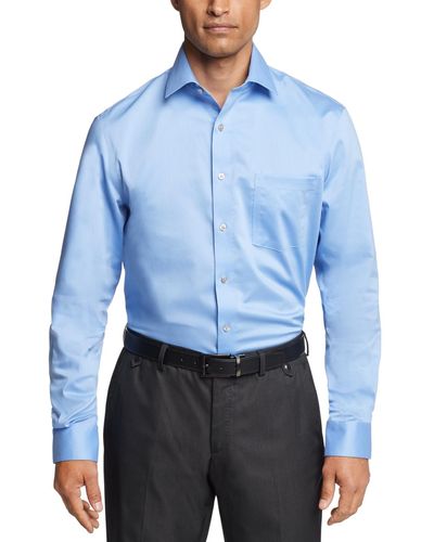 Van Heusen Regular-fit Ultraflex Dress Shirt - Blue
