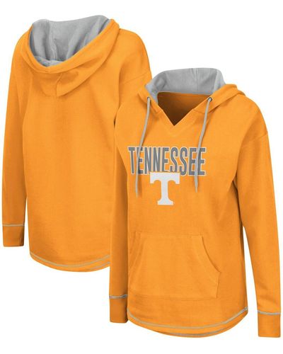 Colosseum Athletics Tennessee Volunteers Tunic Pullover Hoodie - Orange