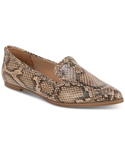 Zodiac Hill Braided Slip-on Loafers - Brown