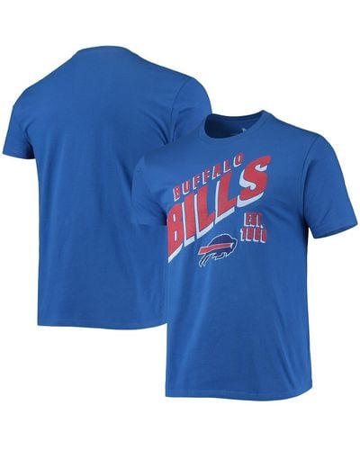 Junk Food Buffalo Bills Slant T-shirt - Blue