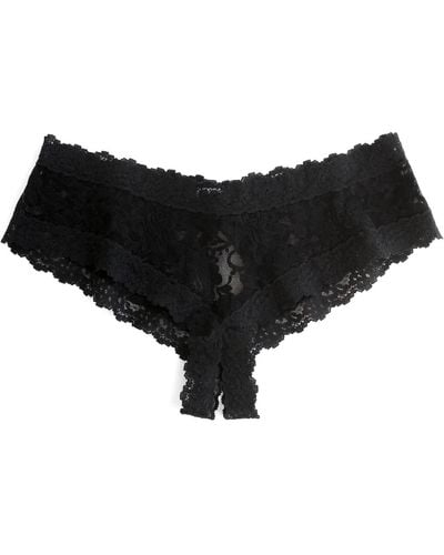 Hanky Panky After Midnight Cheeky Hipster Panties - Black