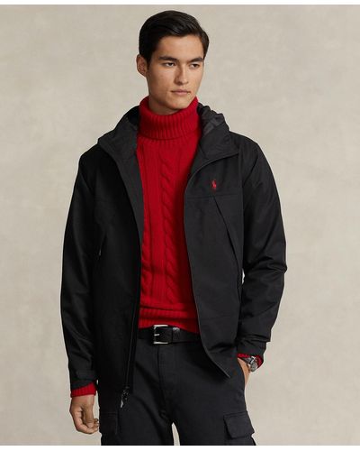 Polo Ralph Lauren Water-resistant Hooded Jacket - Red