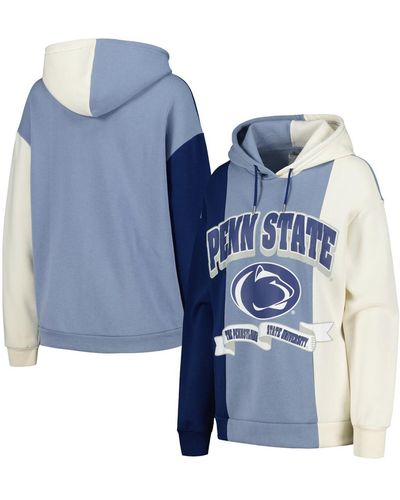 Gameday Couture Penn State Nittany Lions Hall Of Fame Colorblock Pullover Hoodie - Blue