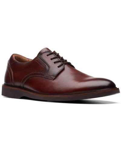 Clarks Malwood Lace Casual Shoes - Brown