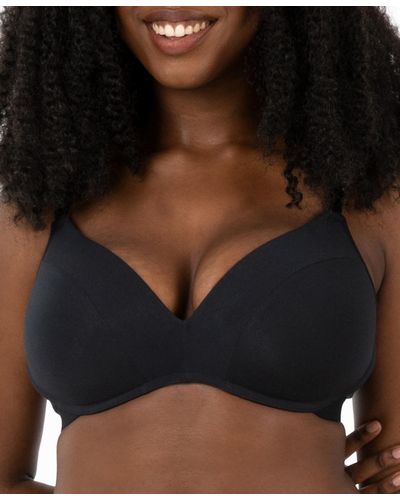 Lively The All Day No Wire Push Up Bra - Black