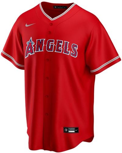 Nike Los Angeles Angels Official Blank Replica Jersey - Red