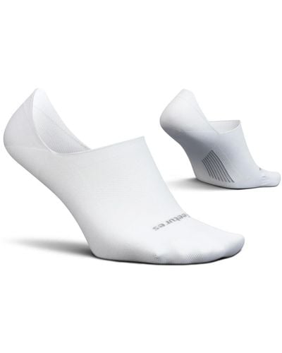 Feetures Elite Ultralight Invisible Socks - White