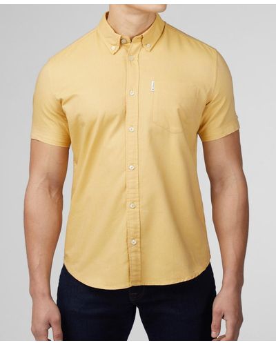 Ben Sherman Signature Oxford Short Sleeve Shirt - Multicolor