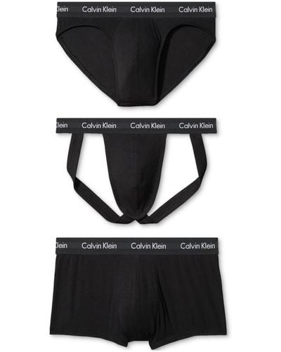 Calvin Klein Modern Cotton Stretch Pride 3-pk. Assorted Underwear - Black