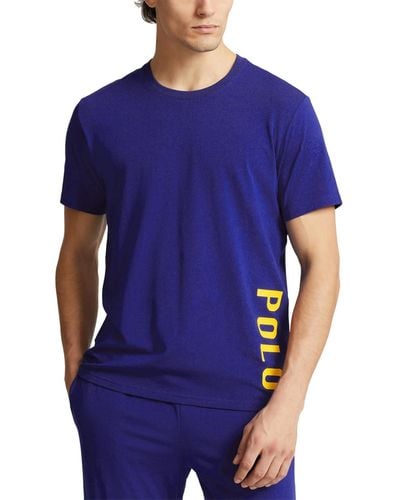 Polo Ralph Lauren Exclusive Short-sleeve Logo Sleep Shirt - Blue