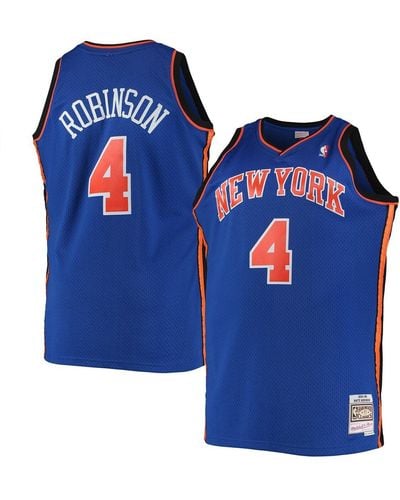 Mitchell & Ness Nate Robinson New York Knicks Big And Tall Hardwood Classics Swingman Jersey - Blue