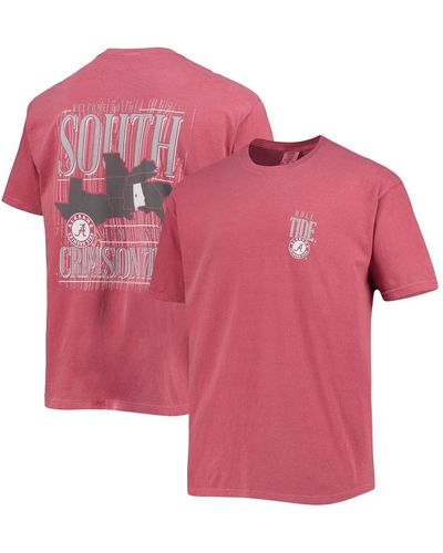 Image One Alabama Tide Comfort Colors Welcome To The South T-shirt - Pink
